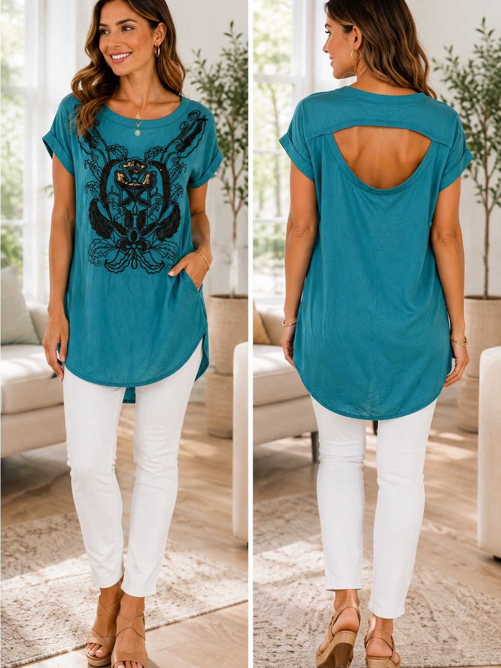 Angie Tunic Top